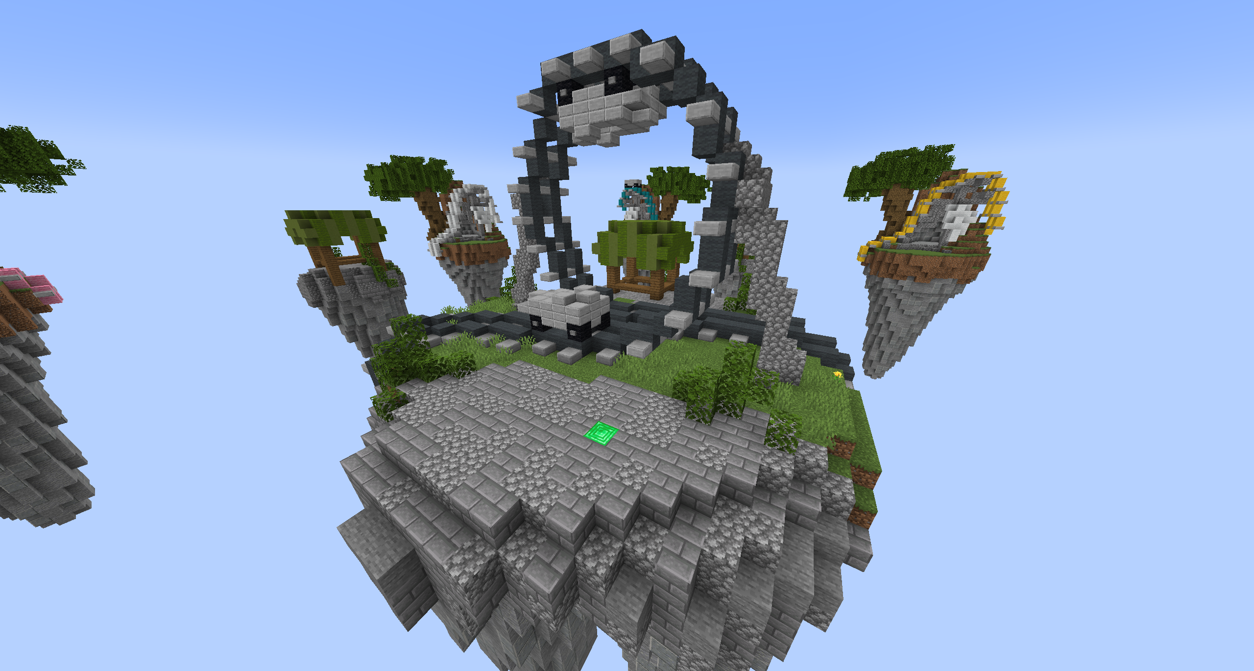 Bedwars Minecraft Roller Coaster Map 05 Bedwars Minecraft Roller Coaster Map 05