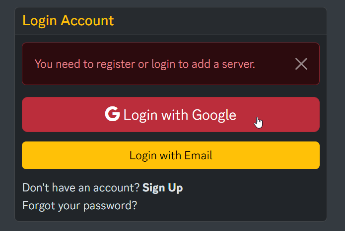 ListaMC Add Server 02