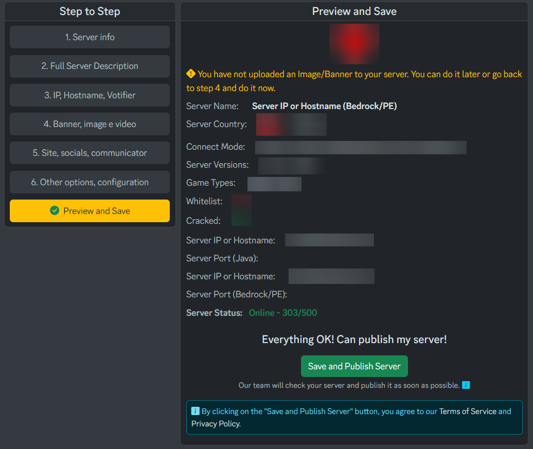 ListaMC Add Server 09