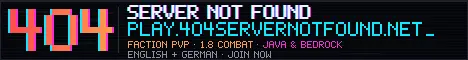 404 Server Not Found